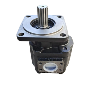 Pompe hydraulique à engrenages simple haute pression en fonte noire pour chargeuse sur pneus, pièces de rechange hydrauliques en gros - Product Image 2