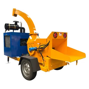 2024 Kesen CE Certificate 35hp Gasoline Engine Wood Chipper Direct Manufacturer Tree Chipper Shredder Machine