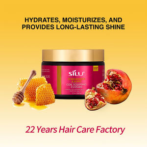 Tratamientos Para Cabello ทับทิมและน้ำผึ้งม้วนผมคัสตาร์ดให้ความชุ่มชื้นกับมาสก์ผมสำหรับผมธรรมชาติ - Product Image 2