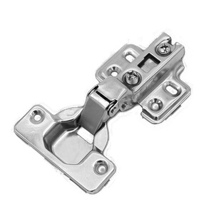 Charnière de meuble en acier inoxydable 35 mm à fermeture amortie, entièrement à mortaise, pour porte d'armoire de cuisine - Product Image 1