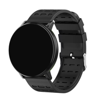 Jam Tangan Pintar Grosir 119 Plus 240x240 IPS 2.5D BT Monitor Detak Jantung Monitor Tidur Penghitung Langkah Kalori untuk Pria Wanita Unisex