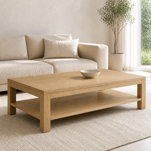 Muebles Modernos de Madera Sólida para Sala de Estar, Juego de Sofá, Mesa de Centro y Gabinete de Almacenamiento para Hogar, Oficina o Apartamento - Product Image 3