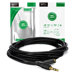 3.5 Male to 3.5 Female Audio Extension Cable 1.5M 3M 5M 10M 15M 20M for Plug Jack Stereo Headphone Car AUX M/F - Product Image 6