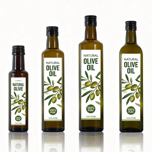 Botella <span class=keywords><strong>de</strong></span> Vidrio Personalizable para Aceite <span class=keywords><strong>de</strong></span> Oliva, Transparente, Verde Ámbar, Vacía, <span class=keywords><strong>de</strong></span> 250 ml, 500 ml, 750 ml, 1 <span class=keywords><strong>L</strong></span>, Botellas Marasca con Tapas Ropp - Product Image 5