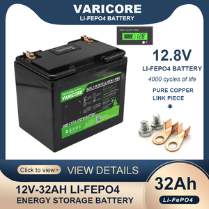 LiFePO4 pin 12V 32ah 50A xả varicore LFP Pin gói cho xe máy thay thế Lithium Ion - Product Image 3