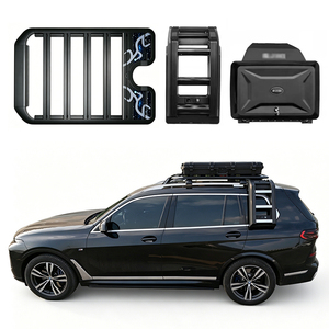 Panier de toit en alliage d'aluminium pour bagages, échelle latérale et boîte latérale pour <span class=keywords><strong>BMW</strong></span> X7 2019-2026 - Product Image 1