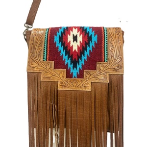 New latest Quality Curved Brazil Tooled Crossbody with Soft Sparkled Cowhide available at best price <b>for</b> <b>sale</b> - Product Image 1