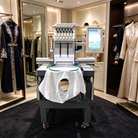 Machine à broder multi-aiguilles avancée 360x510mm avec 200 millions de mémoires pour la production de vêtements