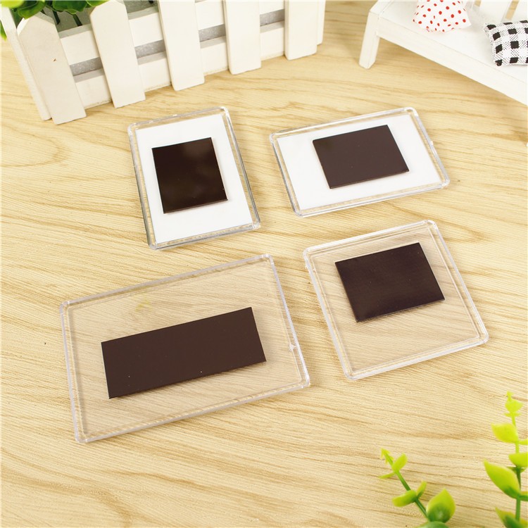 Professional Wholesale acrylic photo frame blank fridge magnet frames