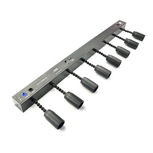 वायरलेस 8*<span class=keywords><strong>10w</strong></span> गर्म सफेद 2700k पिक्सेल कोब को पार्टी शादी के फैशन शो के लिए चिकनी मैनुअल ज़ूम के साथ 360 डिग्री हेड - Product Image 2