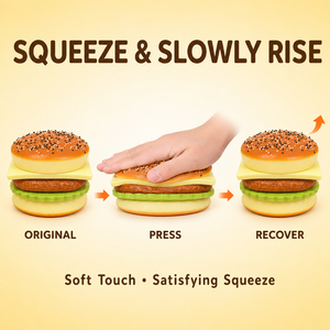 Jouet Squishy Hamburger Détachable à Remontée Lente, Empilable, Idéal pour les Fêtes et les Cadeaux (Vente en Gros) - Product Image 5