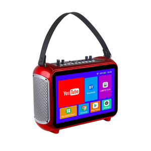 Cqa D05 Karaoke xách tay Máy hiển thị loa, loa màn hình cảm ứng với 12.1 inch màn hình cảm ứng/Android 12/4 + 64 gam, hỗ trợ micro - Product Image 3