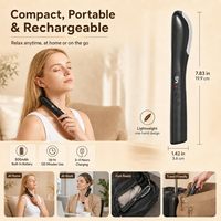 Outil de massage électrique chauffant Eveekon pour le corps, grattoir musculaire Gua Sha avec 9 modes réglables, couteau à fascia chauffant et vibrant
