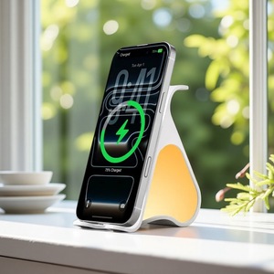 Nuevo Soporte de <span class=keywords><strong>Carga</strong></span> Inalámbrico Magnético 2 en 1 <span class=keywords><strong>con</strong></span> Altavoz, Salida de 15W, Compatible <span class=keywords><strong>con</strong></span> Teléfonos Modelo YP-2 - Product Image 1