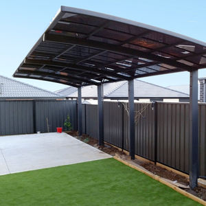 Auvents de <span class=keywords><strong>moto</strong></span>/ Abri double <span class=keywords><strong>pour</strong></span> deux voitures en aluminium/ Toit en polycarbonate massif <span class=keywords><strong>pour</strong></span> garages - Product Image 6