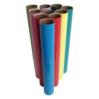 Vente en gros à bas prix de film PU à haute flexibilité rouleau de vinyle de transfert de chaleur en vinyle PU pour vêtements textiles