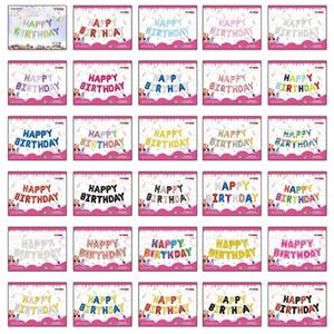 Globo de Aluminio con Letras de Feliz Cumpleaños de 16 Pulgadas, Versión Estadounidense, para Decoración de Fiestas de Cumpleaños - Product Image 1