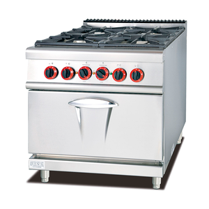 Cuisinière à gaz en acier inoxydable de haute qualité, cuisinière à gaz commerciale en acier inoxydable, cuisinière à gaz autonome - Product Image 3