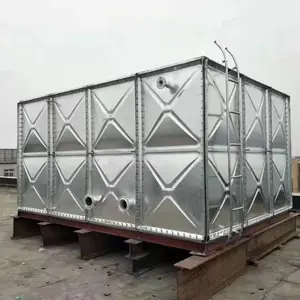 5*3*3m SS316 stainless steel sectional water tank storage for fire fighting tank