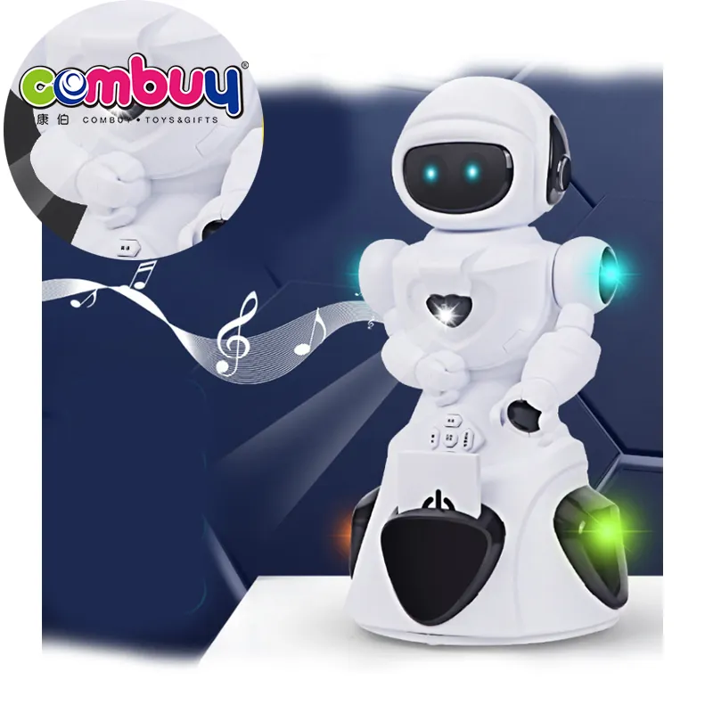 Robot de juguete inteligente universal, juguete de historia musical, IC, inglés, ruso