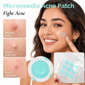 Parches Hidrocoloides <span class=keywords><strong>Grandes</strong></span> Microdot para el Cuidado de Imperfecciones Faciales, Aptos para Acné en Fase Inicial y Granos Ocultos - Product Image 4