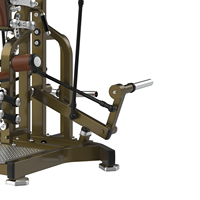 Appareil de musculation professionnel à charge de plaques pour exercices dorsaux Leader Nabla Gym Equipment Plate Loaded Shandong Fitness