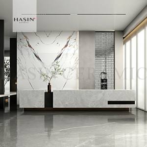 Losas de Piedra de Cuarzo Artificial Calacatta <span class=keywords><strong>Blanca</strong></span> de 9 mm, Sinterizadas, de Porcelana, Imitación Mármol, Tamaño <span class=keywords><strong>Grande</strong></span> 120x270, Económicas - Product Image 6