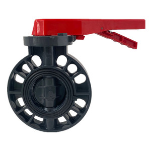 2"-8"big Sale Cheap Price Irrigation <strong>Water</strong> Park PVC Handle Lever Manual Wafer D71X butterfly Valve Set - Product Image 1