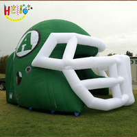 Tunnel géant de sports gonflable utilisé en extérieur/tunnel de football américain/tunnel gonflable pour casque de joueur pour les événements sportifs