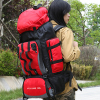 Sac à dos antivol étanche 90L avec fermeture à boucle, sac de rangement extérieur pour l'alpinisme, le camping et la randonnée