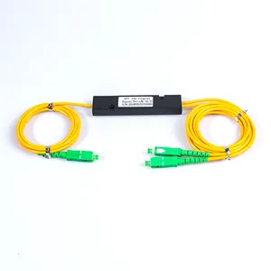 Fornitore di fabbrica FTTH Splitter/ FBT 1x2 accoppiatore in fibra che cos'è splitter PLC, splitter FBT?