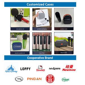 Micrófono para cantar para niños, cambiador de voz y grabadora, juego de altavoces, juguete de Karaoke, cancelación de ruido, micrófono inalámbrico recargable - Product Image 6