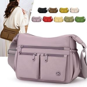 Bolso Bandolera de Nylon Personalizado para Mujer, Bolso de Viaje Multicompartimento para Mamá, Bolso de Tela Ligero - Product Image 4