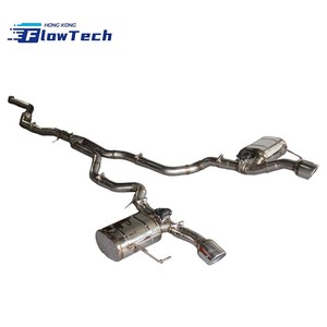 Système d'échappement Valvetronic en acier inoxydable haute performance avec soupapes et double sortie pour Jaguar XE 2.0T - Product Image 2