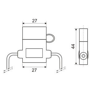 portafusibles automotrices de tipo lámina, diseñados para proteger circuitos eléctricos y evitar sobrecargas en vehículos. - Product Image 2