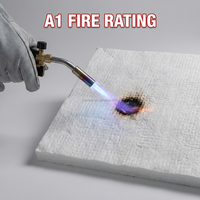 Rouleau de couverture isolante thermique en silicate de calcium de 25 mm et 50 mm, avec alumine de haute pureté, résistance au feu 3h, température maximale 450°F, achat en gros