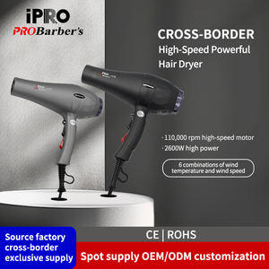 <span class=keywords><strong>Secador</strong></span> <span class=keywords><strong>de</strong></span> <span class=keywords><strong>Pelo</strong></span> Profesional Pro Barbers para Salón, <span class=keywords><strong>2600W</strong></span>, 4 Velocidades <span class=keywords><strong>de</strong></span> Viento, Máquina Secadora <span class=keywords><strong>de</strong></span> <span class=keywords><strong>Pelo</strong></span> Eléctrica con Cambio <span class=keywords><strong>de</strong></span> Aire Frío y Caliente - Product Image 3