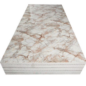 中国メーカー製 1220x2440mm 3mm <span class=keywords><strong>PVC</strong></span>大理石シート UVコーティング 防水壁パネルシート 3年保証付き - Product Image 3