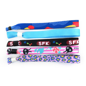 <strong>Custom</strong> Personalized Fabric <strong>Bracelet</strong> - Product Image 2