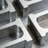 Pièces de robot en aluminium et acier inoxydable usinées CNC de haute précision et fabriquées par électroérosion à fil, fournisseur de composants robotiques OEM