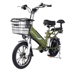 16 inch bicicleta electrica electric bicycle 350W brushless motor electric cycle 12ah/48V lithium battery city electric bicycle