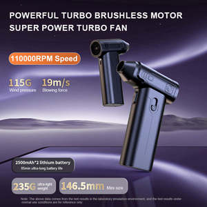 Turbo <strong>Blower</strong> Fan - 180W Brushless High Power Dust <strong>Blower</strong>/Mini <strong>Air</strong> Duster for Cleaning/<strong>Snow</strong> Removal (Handheld &amp; Portable) - Product Image 4