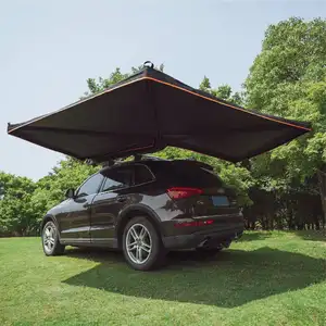Awnlux New Design Roof Top Tent Car Side Awning 270 Degree Awning Installation