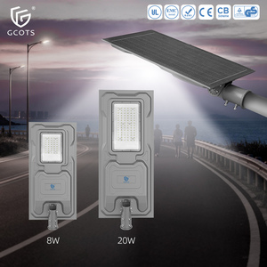 Farolas Solares LED Personalizadas con Baterías de Litio Ferrofosfato de Larga Duración, IP65 para Estacionamientos - Product Image 1