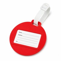 Étiquette de bagage ronde en PVC, carte de voyage Asie, design avion, porte-carte d'identité, étiquette de bagage personnalisable, logo sur mesure, cadeau de voyage en gros