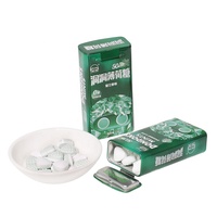 35g OEM Private Label bonbons à la menthe sans sucre bonbons sans sucre snacks confiserie presse bonbons pour rafraîchir l'haleine