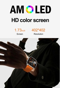 Reloj Inteligente HK73 con Pantalla AMOLED de 1.73 Pulgadas, Llamadas por Bluetooth, Monitor de Actividad Física para Hombres y Mujeres, Frecuencia Cardíaca, Oxígeno en Sangre, Monitor de Sueño, IP68, Reloj Deportivo - Product Image 2