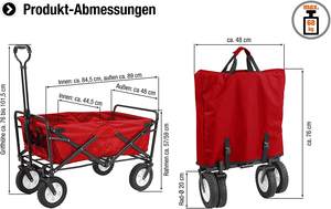 รถเข็นพับได้โหลดปิกนิกแบบพกพา - Product Image 3