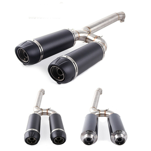 Système d'échappement complet pour moto, silencieux à enfiler pour <span class=keywords><strong>Yamaha</strong></span> <span class=keywords><strong>FZ</strong></span>-6N <span class=keywords><strong>FZ</strong></span>-6S FZ6 Fazer <span class=keywords><strong>600</strong></span>, échappement de moto - Product Image 3