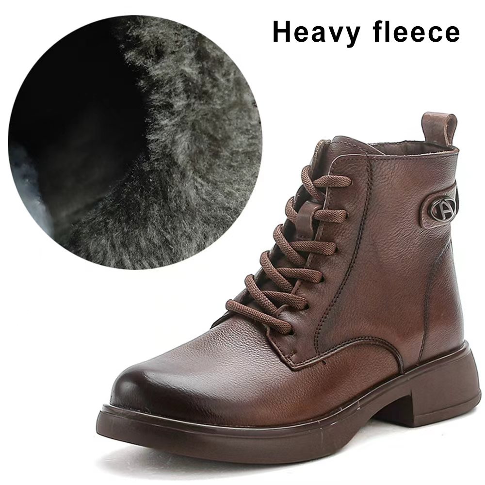 Polaire épaisse marron